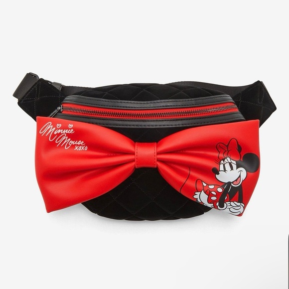 Loungefly Disney Minnie Mouse Belt Bag Fannie Pack - Picture 1 of 6